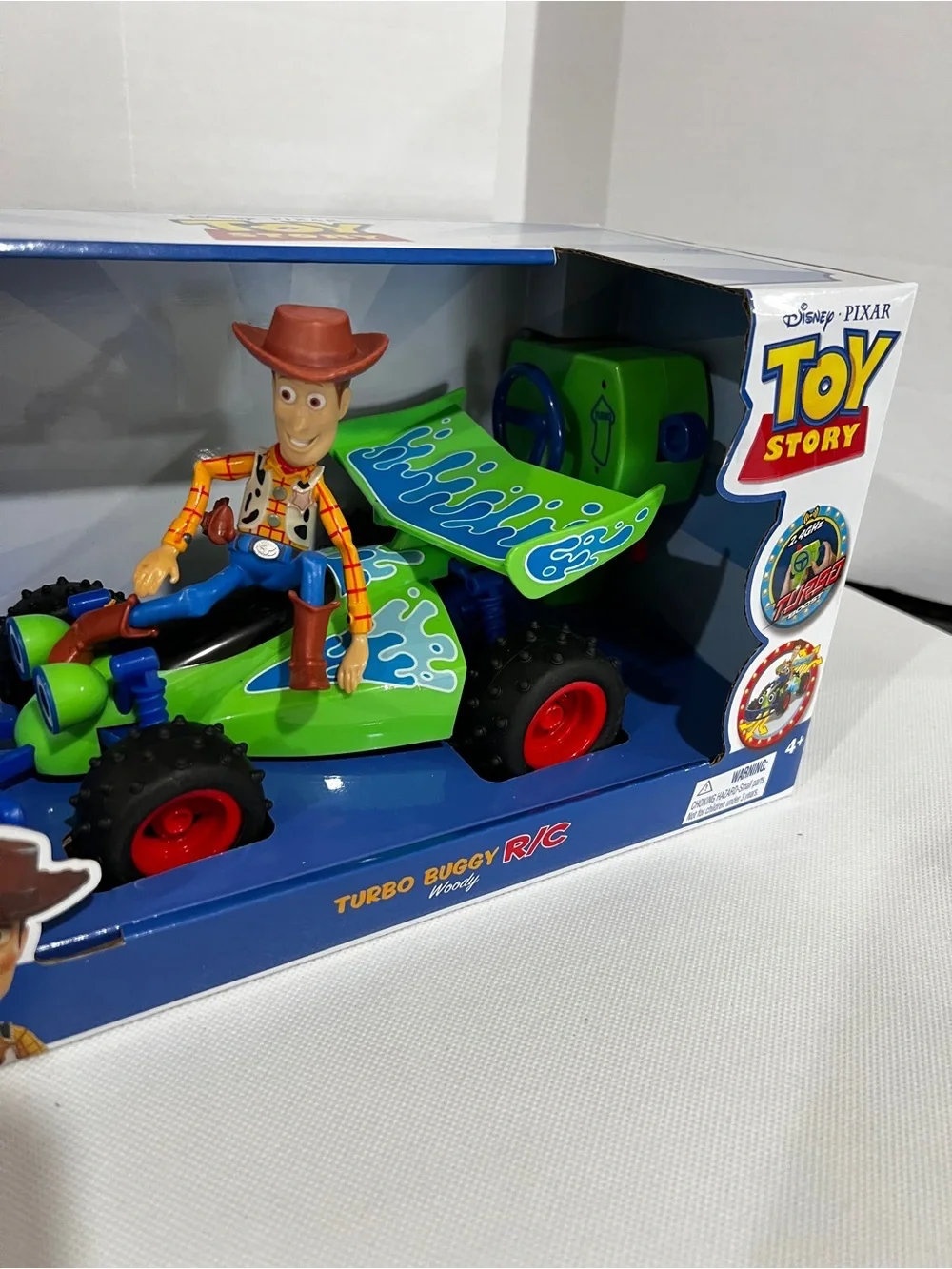 Disney Parks Toy Story Woody Turbo Buggy R/C Ages 4+ Toy For kids